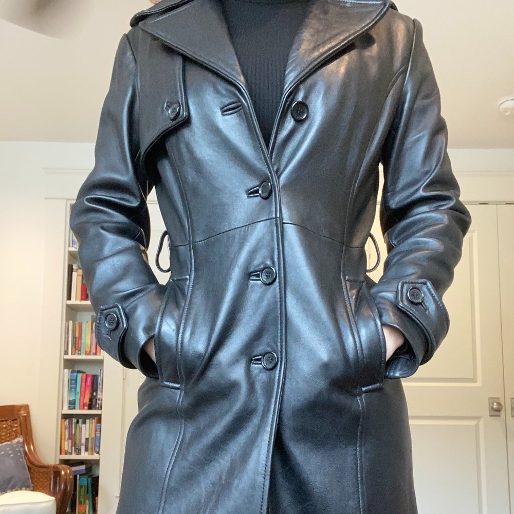 Vintage Calvin Klein Leather Jacket